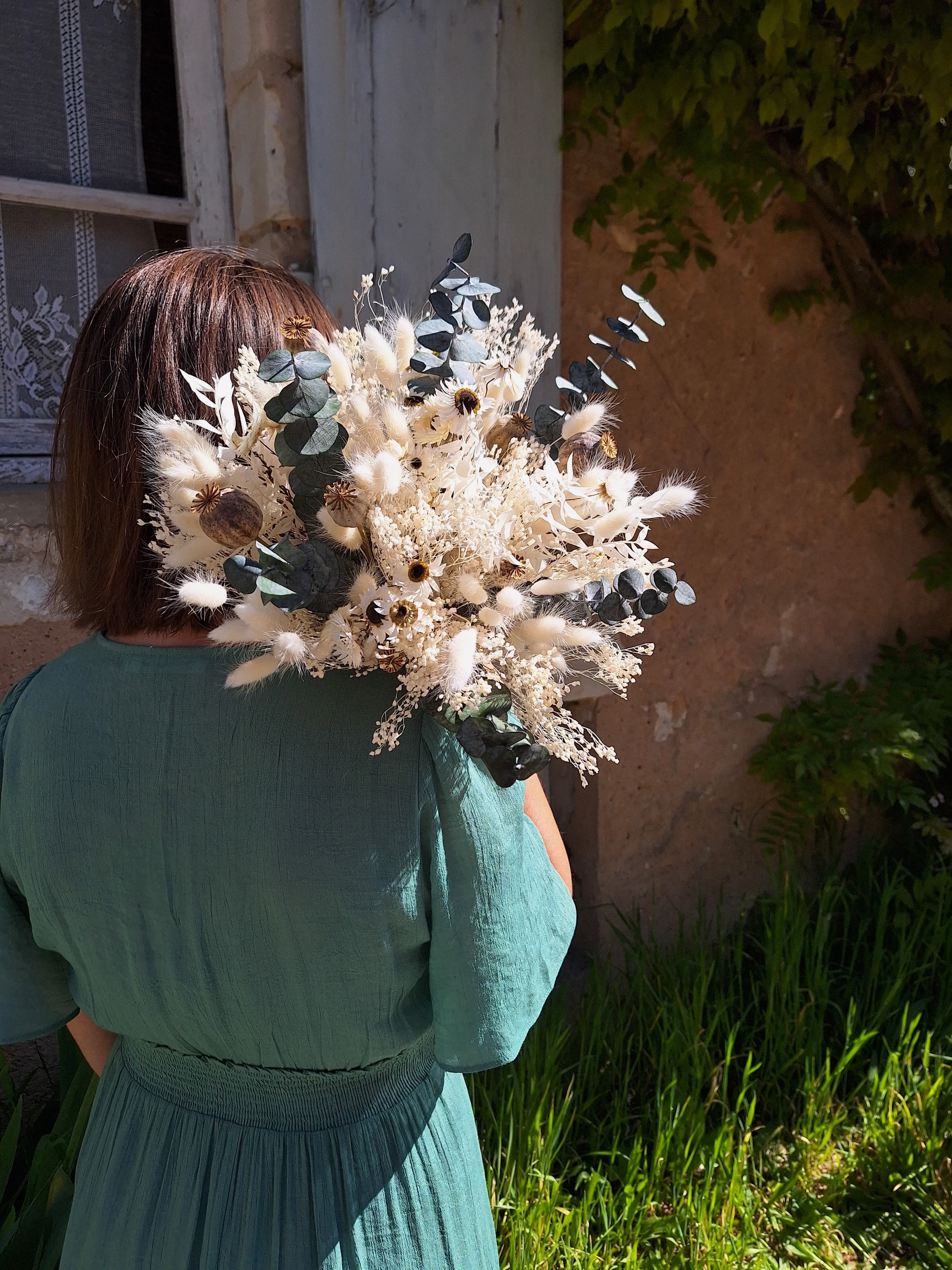 Bouquet de fleurs séchées