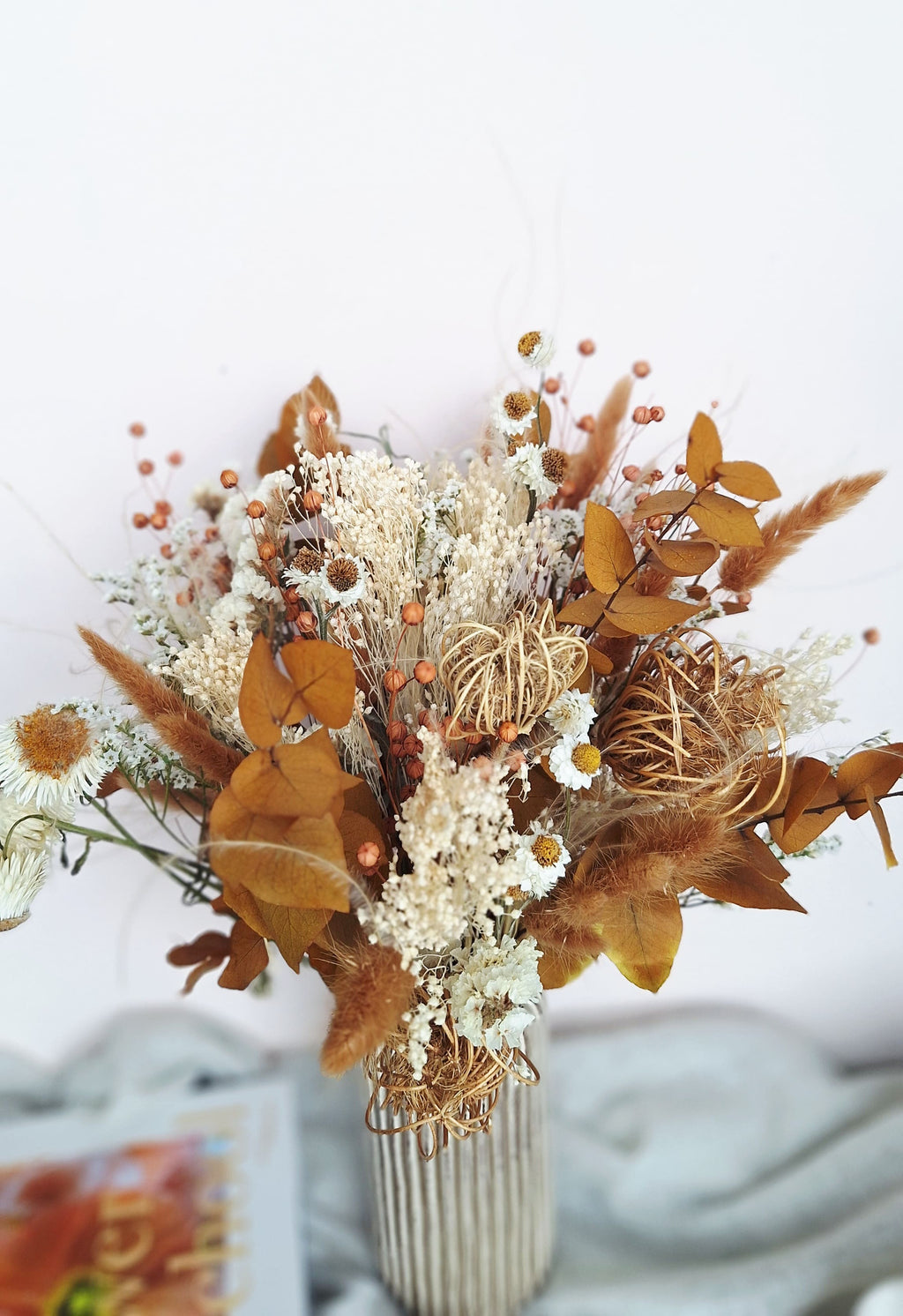 Bouquet de fleurs séchées - TOSCANE