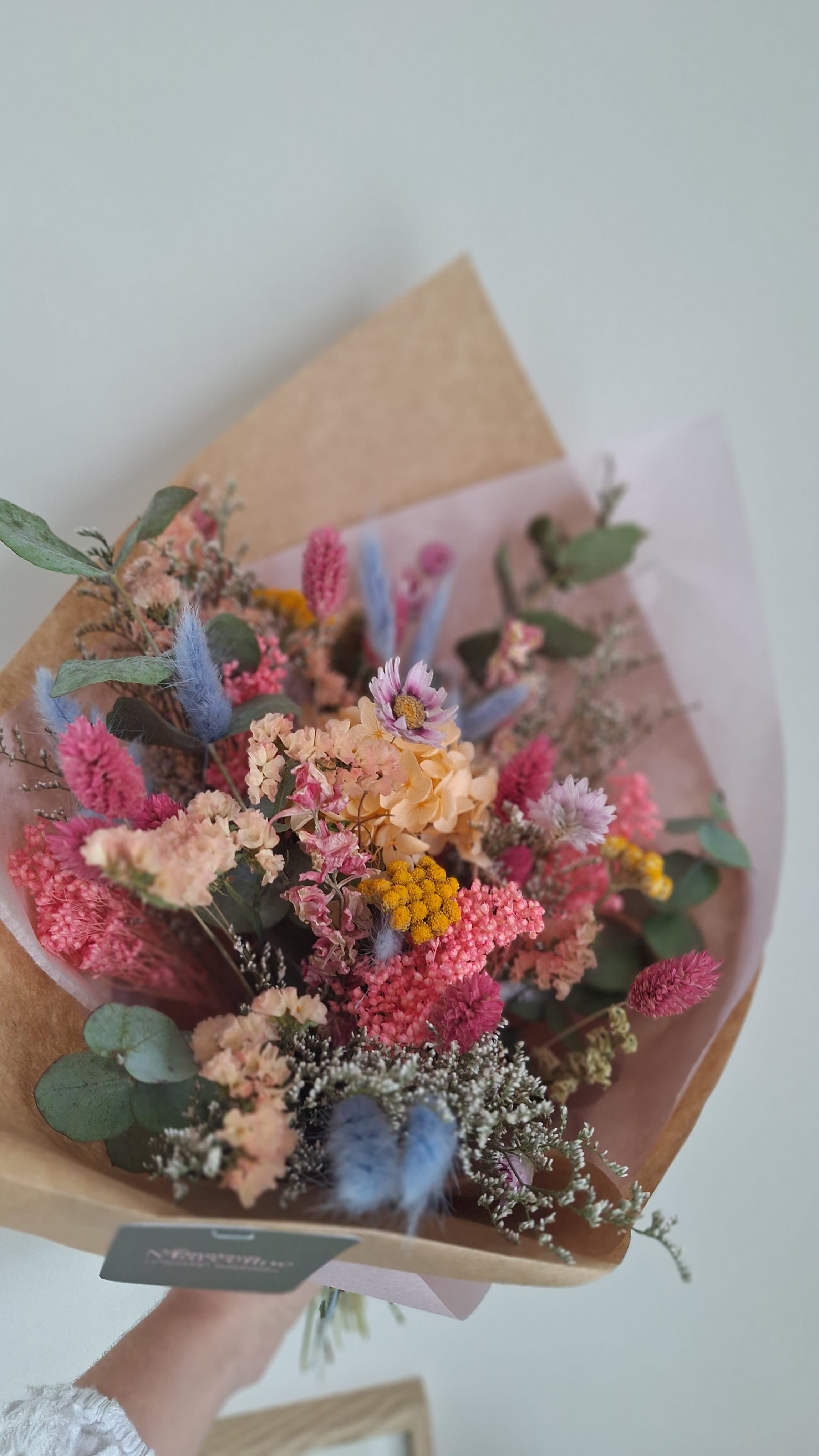 Bouquet de fleurs séchées fêtes des mères - LIVRAISON FRANCE
