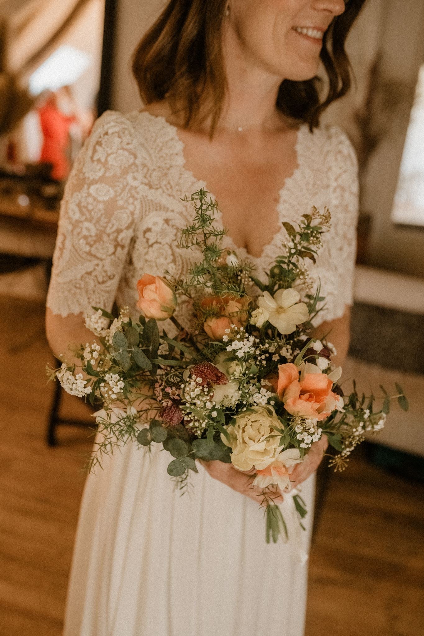 Mariage Printanier - fleurs francaises - Maison Marceline fleuriste bellême - nogent le rotrou - la loupe - la croix du perche - rémalard- Mortagne au perche - Domaine de Ronsard