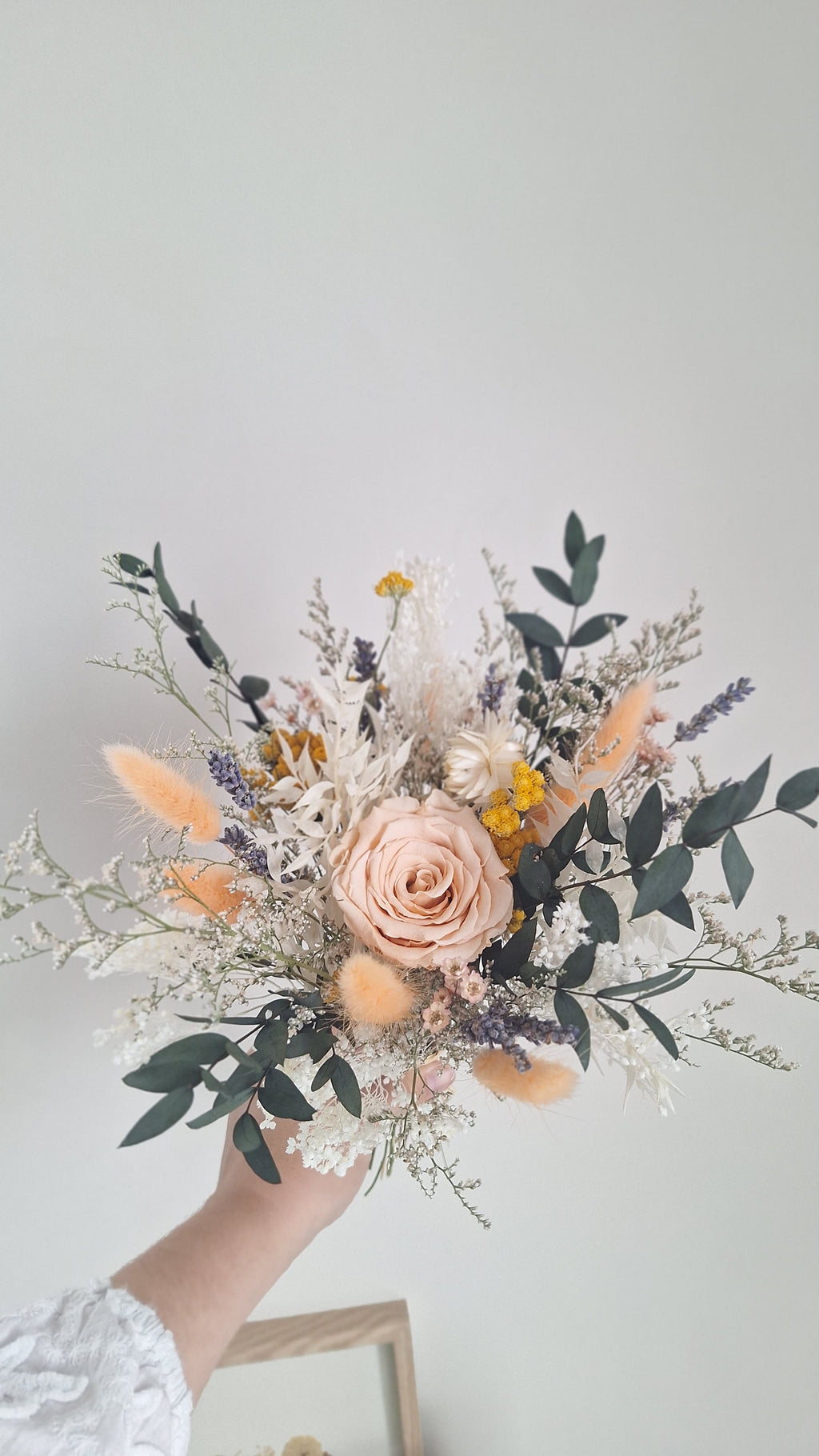 Bouquet doux . Douce maman - champêtre- livraison france - Fêtes des mères - idée cadeau fêtes des mères - cadeau durable