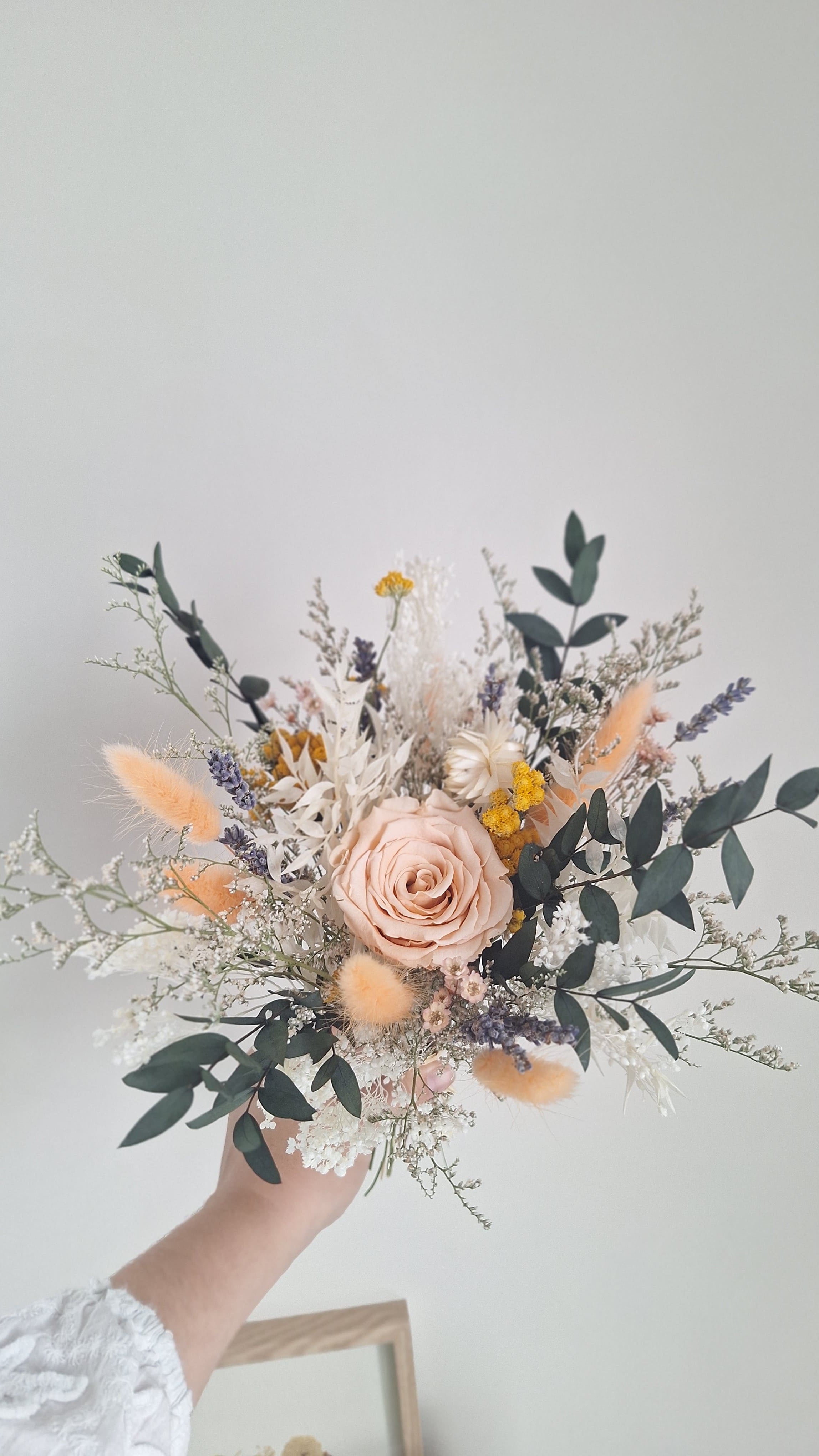 Bouquet doux . Douce maman - champêtre- livraison france - Fêtes des mères - idée cadeau fêtes des mères - cadeau durable