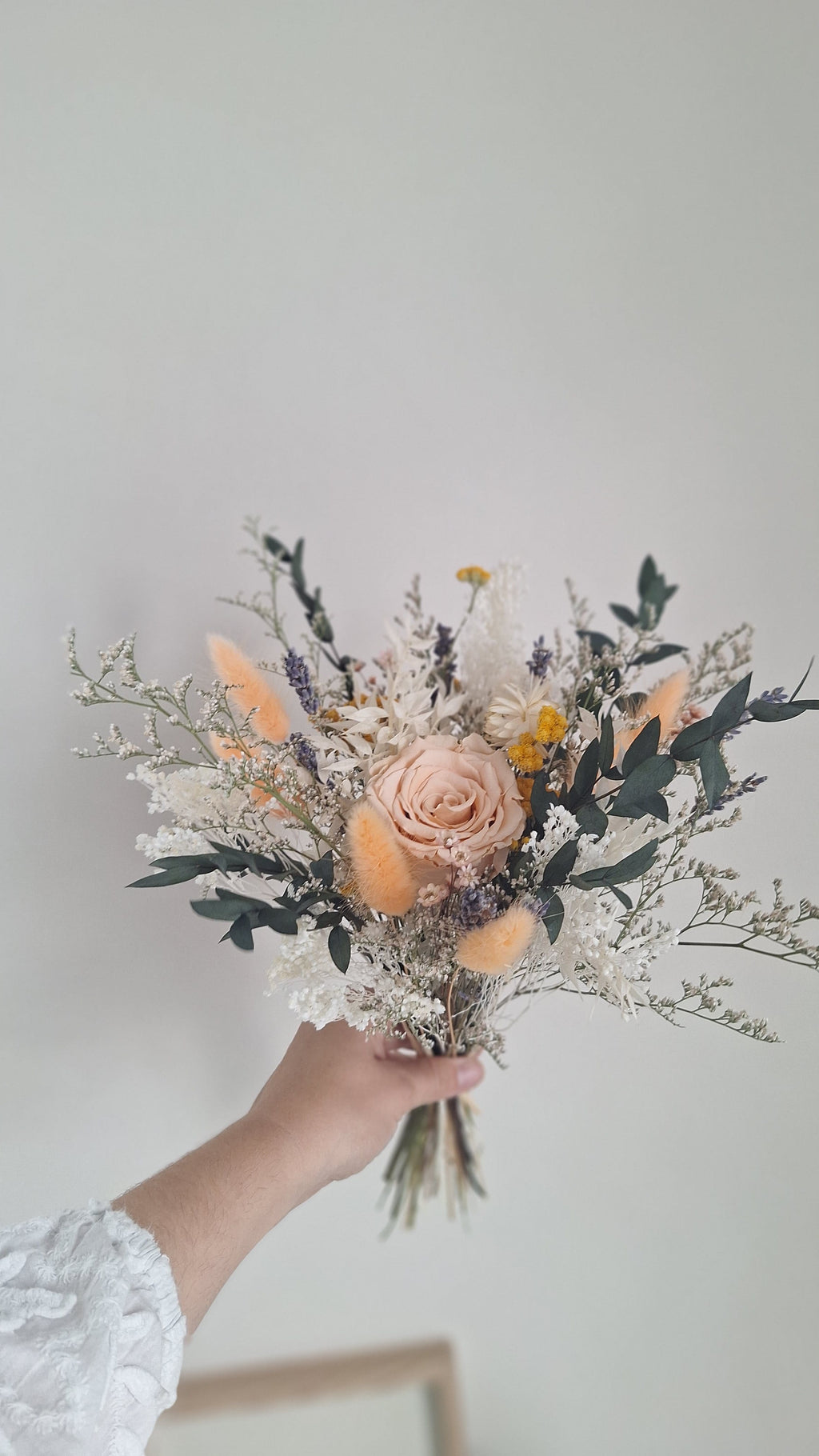 Bouquet doux . Douce maman - champêtre- livraison france - Fêtes des mères - idée cadeau fêtes des mères - cadeau durable