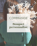 Bouquet de fleurs séchées - Personnalisé