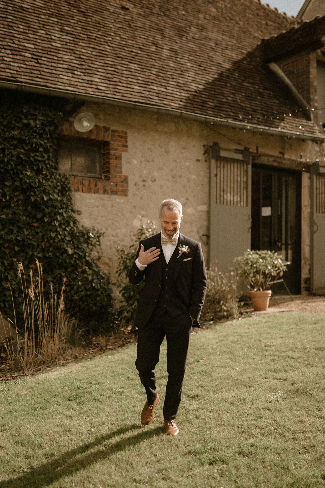 Boutonnière fleurs française - Domaine de Ronsard Fleuriste mariage bellême - Mortagne-au-Perche - Val-au perche - Nogent le rotrou - Rémalard- Le Perche Maison Marceline fleuriste