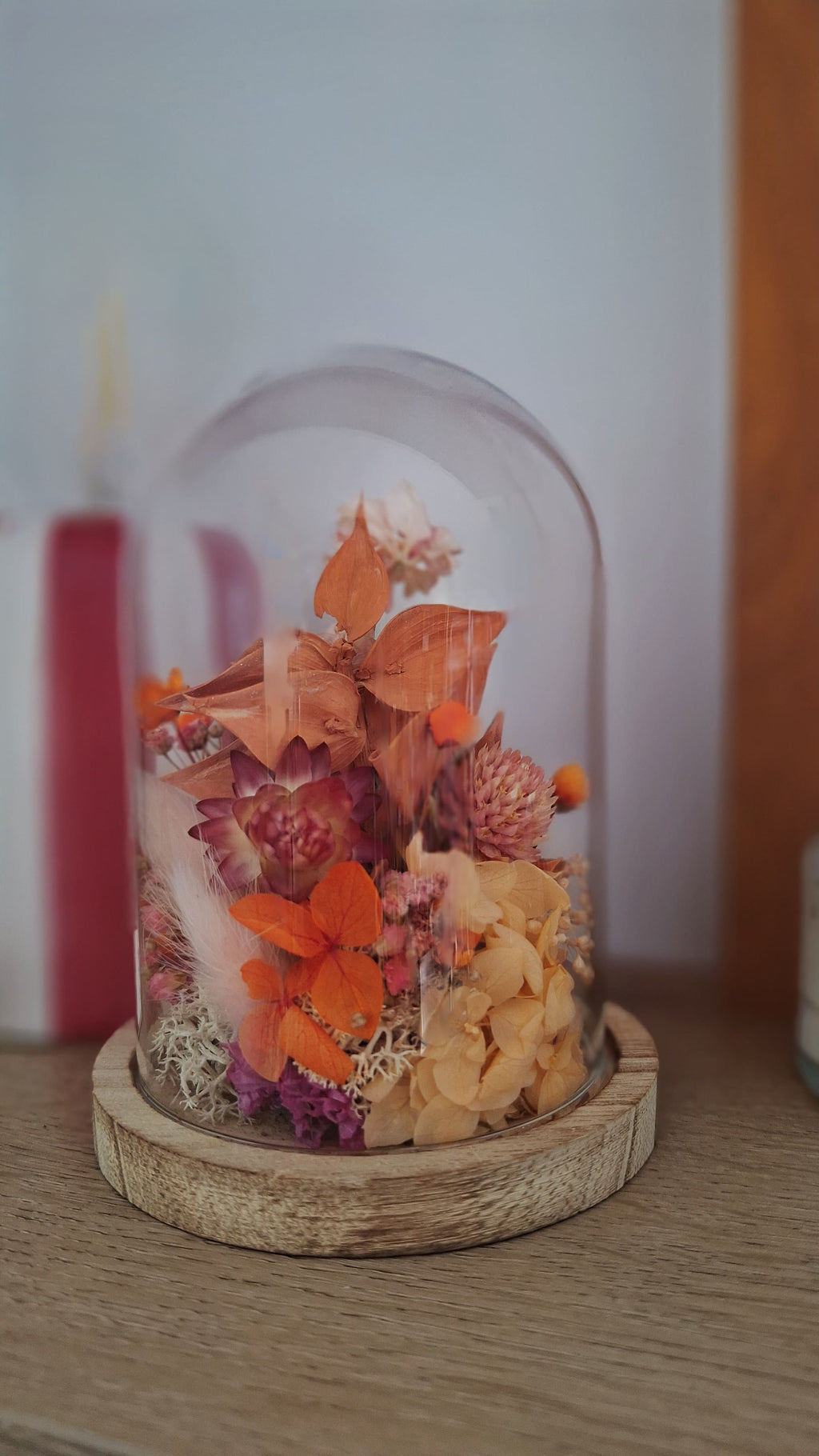 Cloche florale - Iris