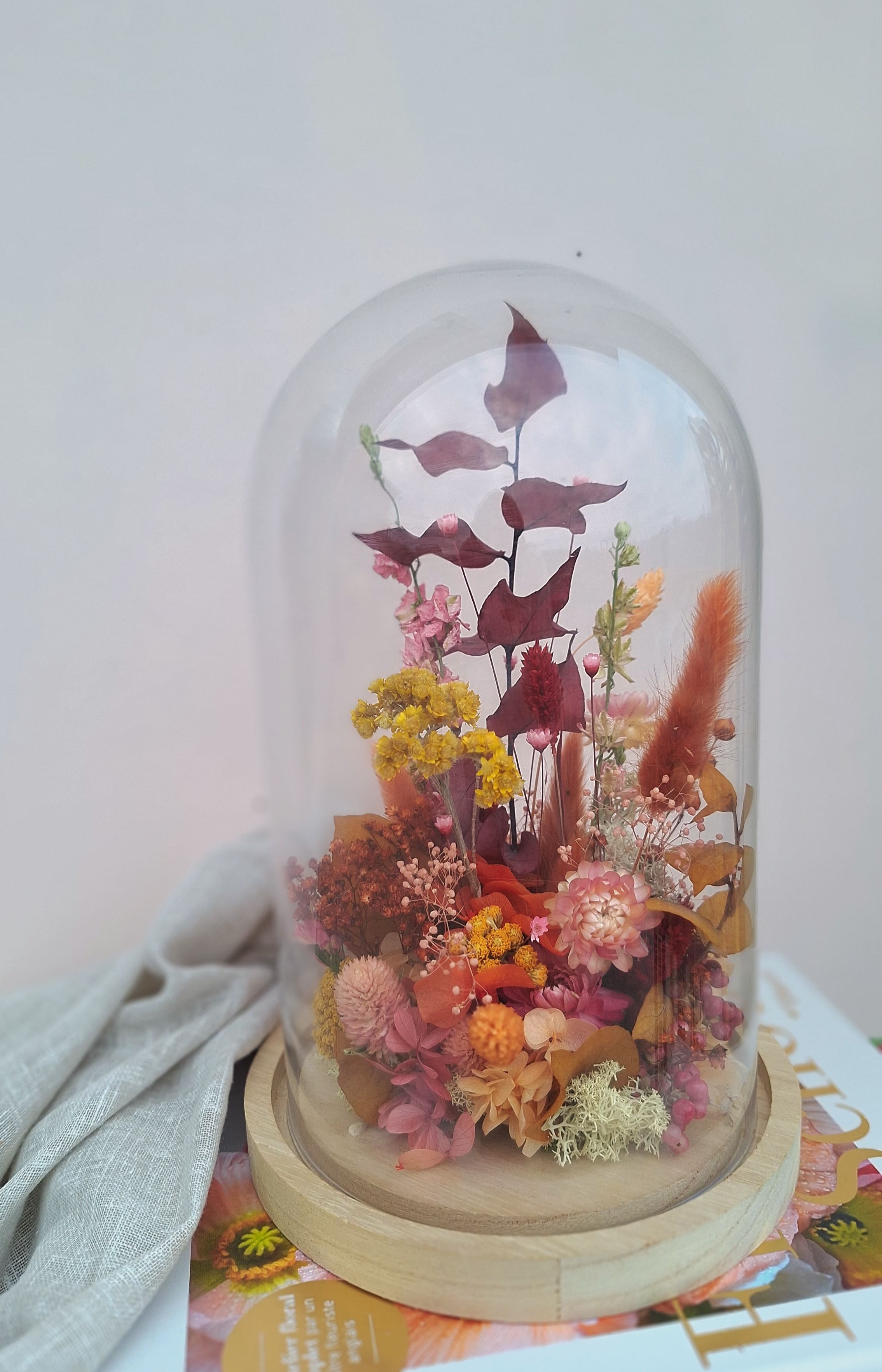 Cloche florale - Gabrielle