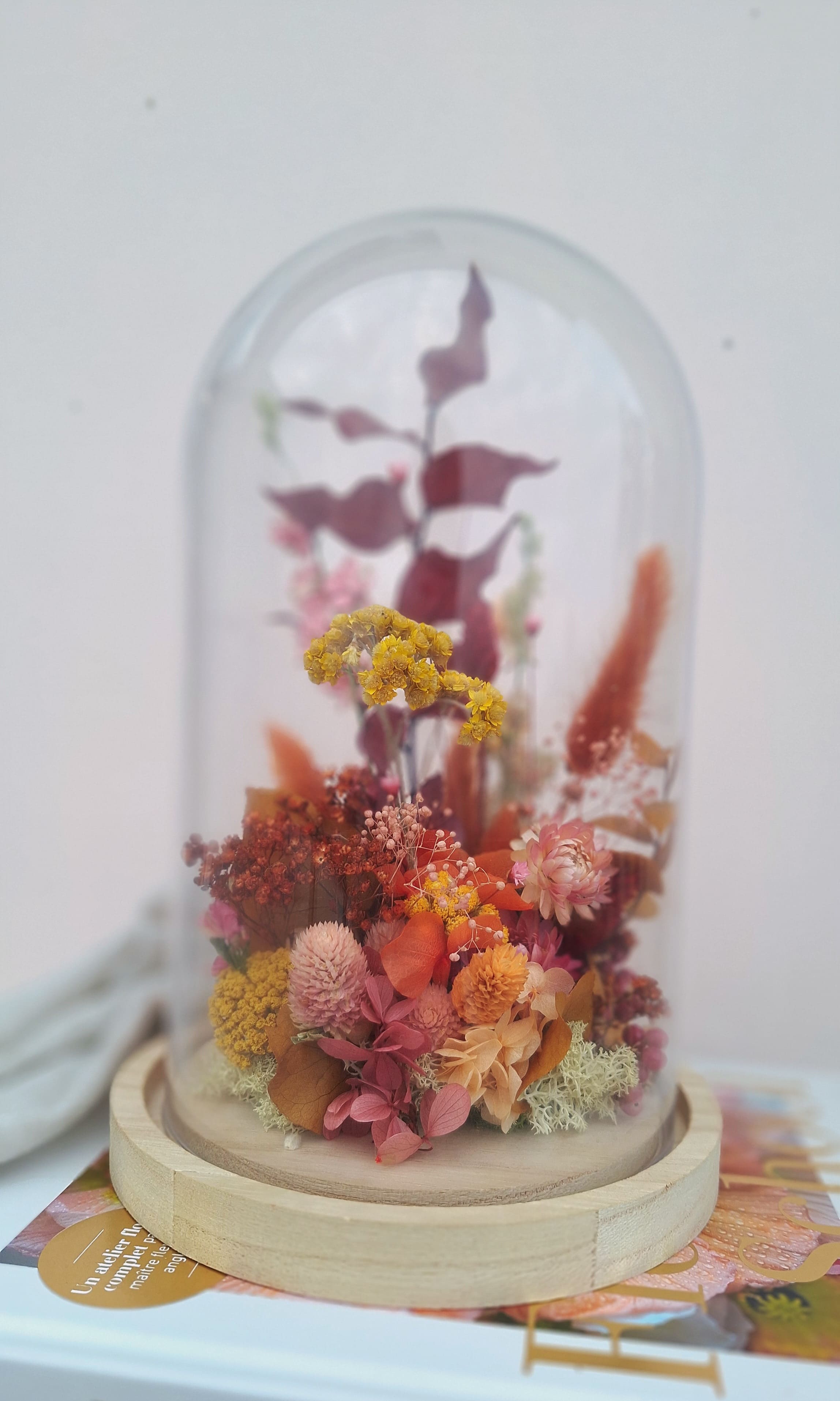 Cloche florale - Gabrielle