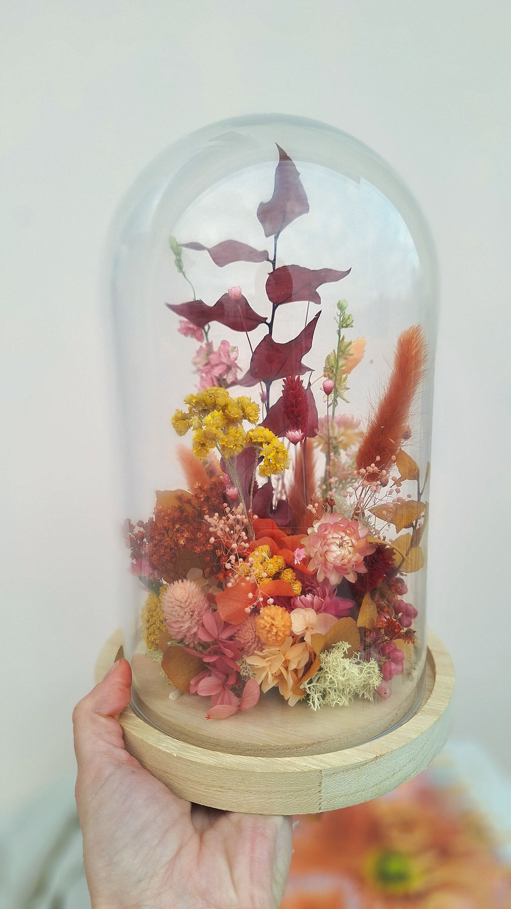 Cloche florale - Gabrielle