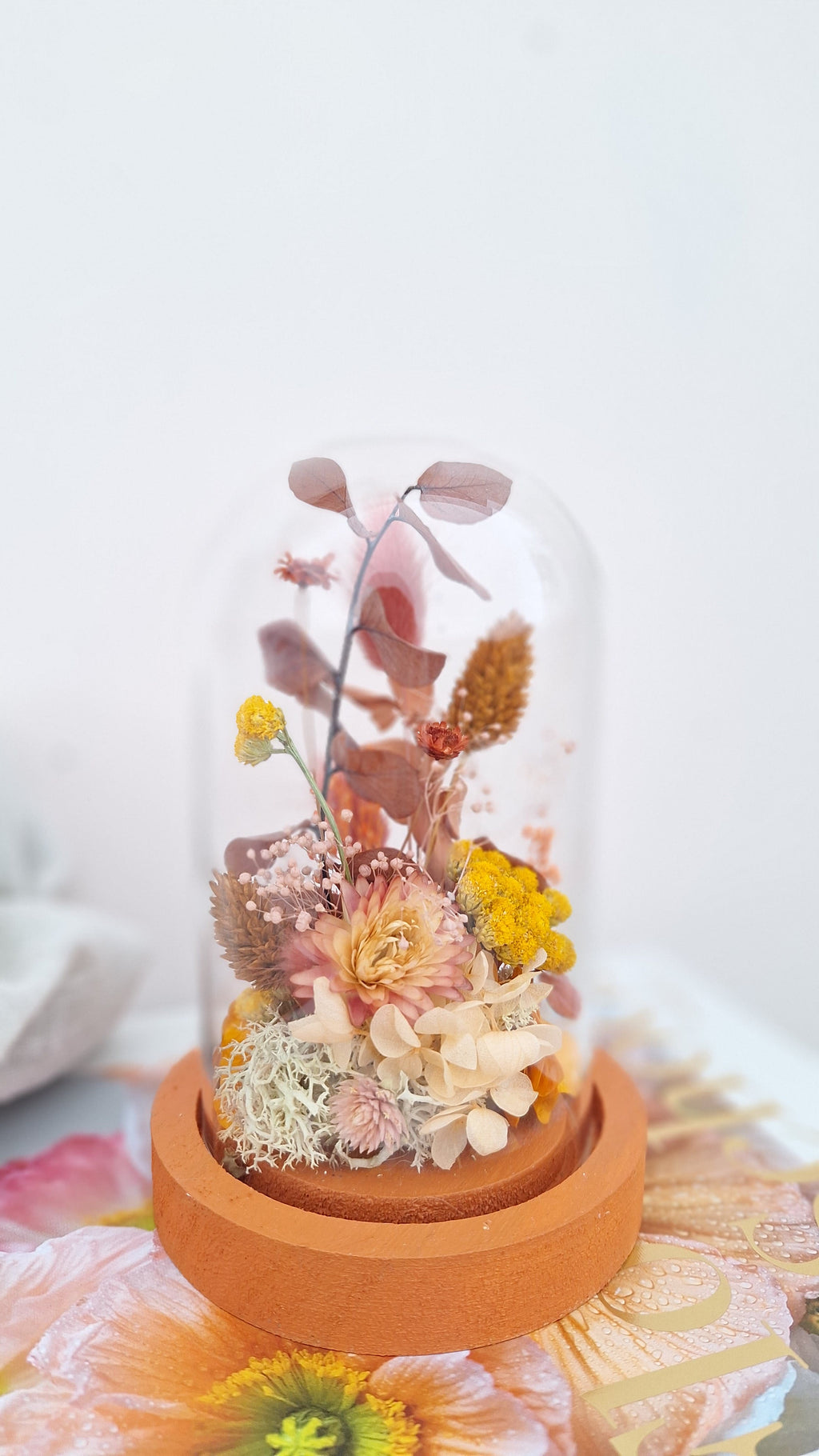 Cloche florale - Luna