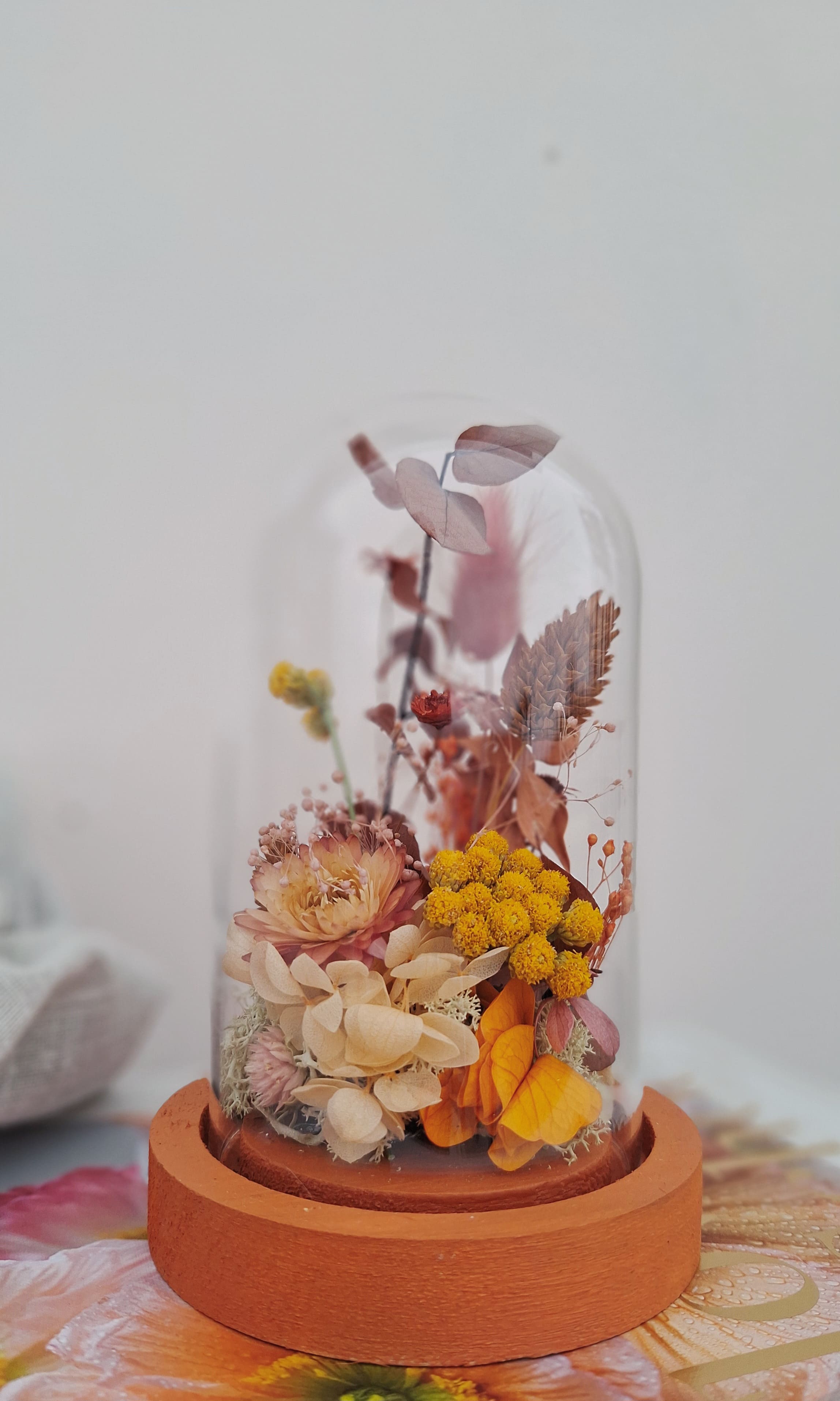 Cloche florale - Luna