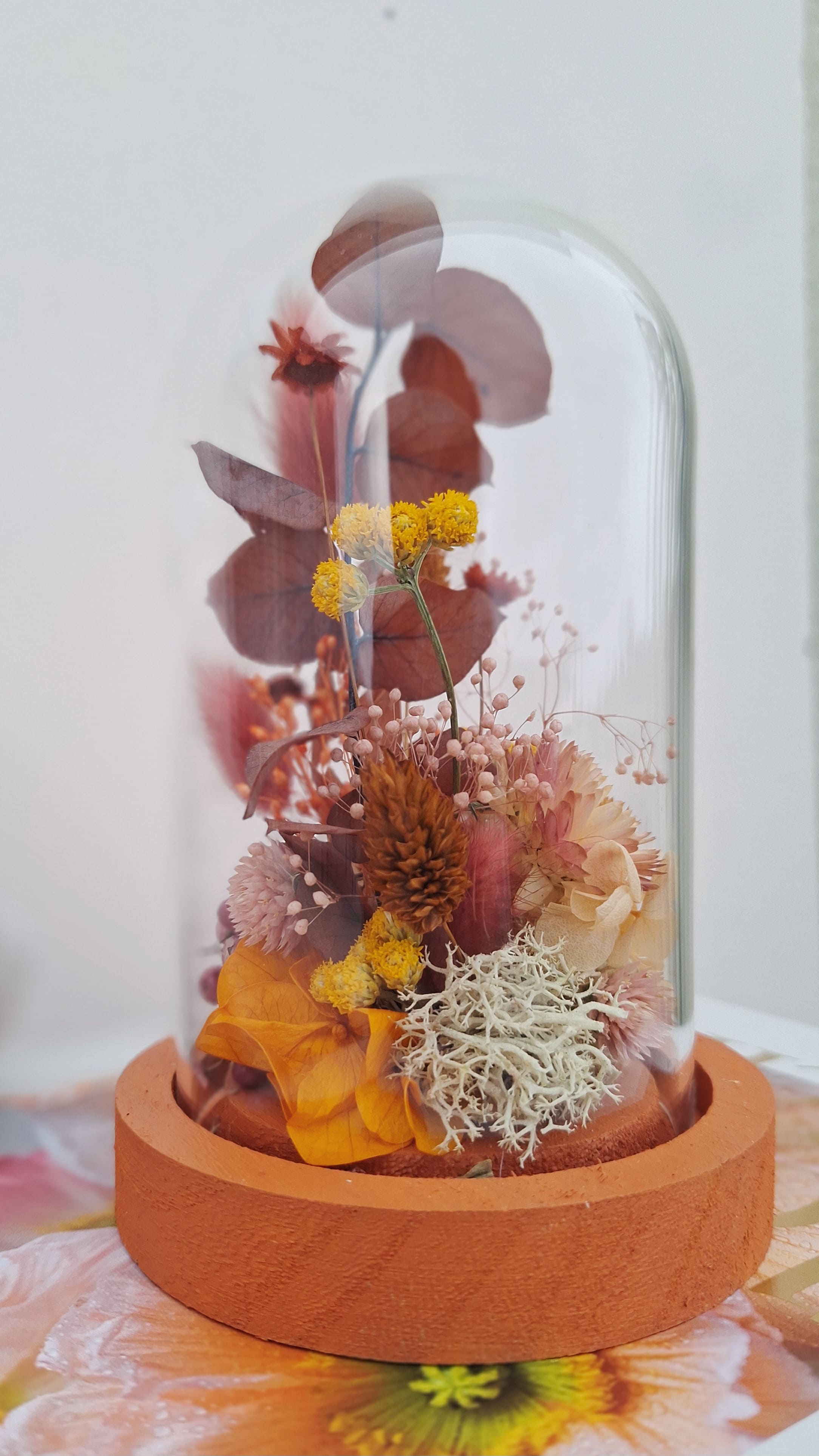 Cloche florale - Luna