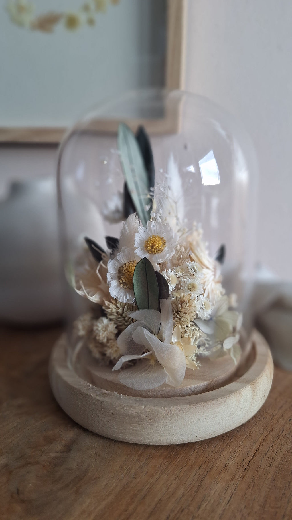 Cloche florale - Sauge