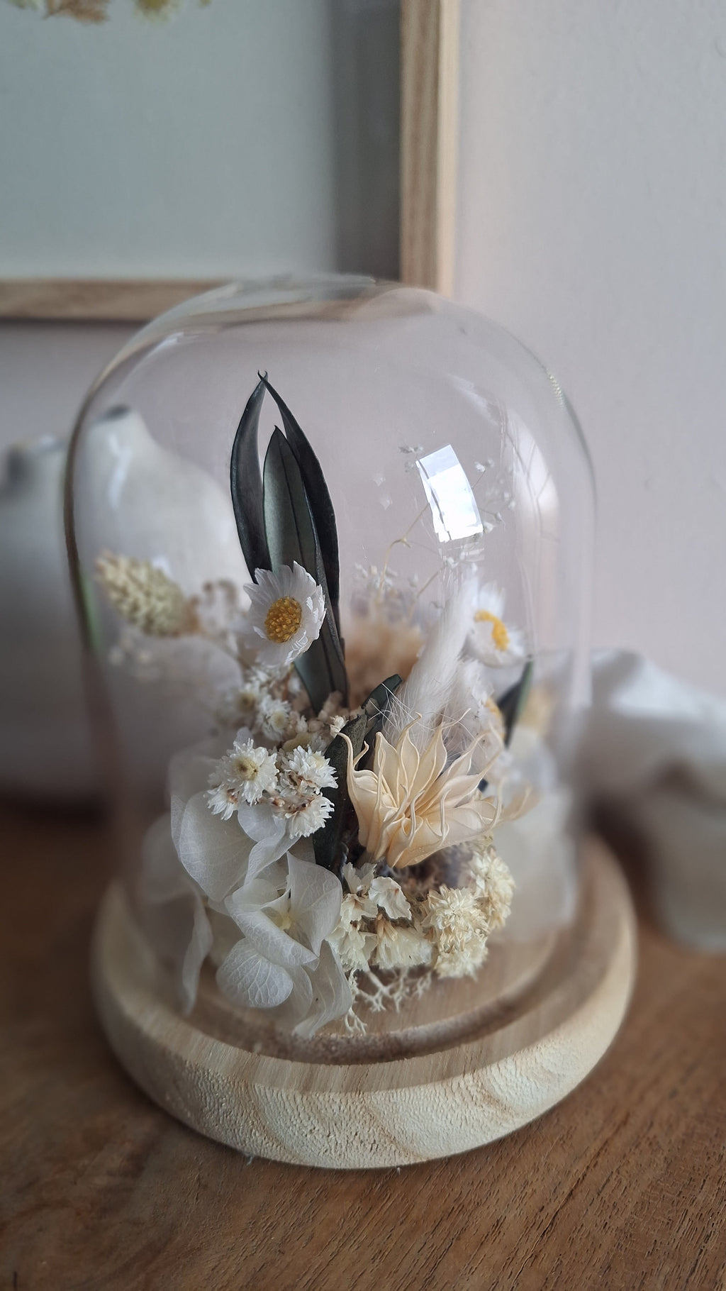 Cloche florale - Sauge