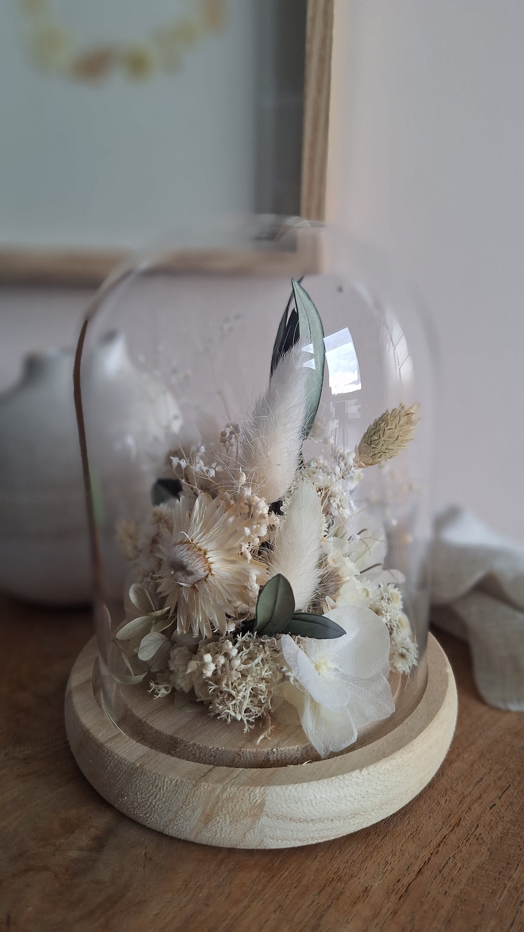 Cloche florale - Sauge