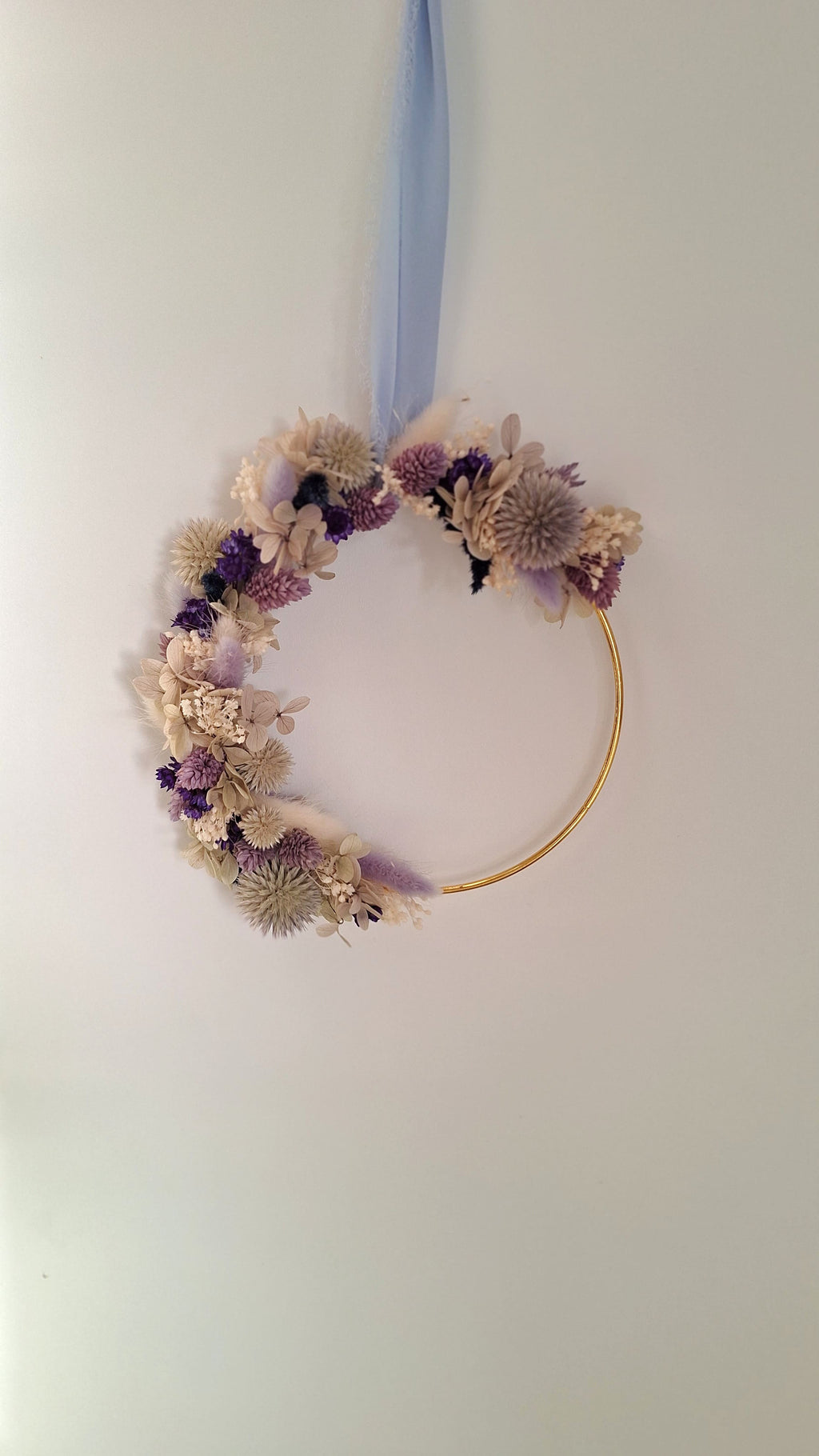 Couronne de fleurs séchées - Malo