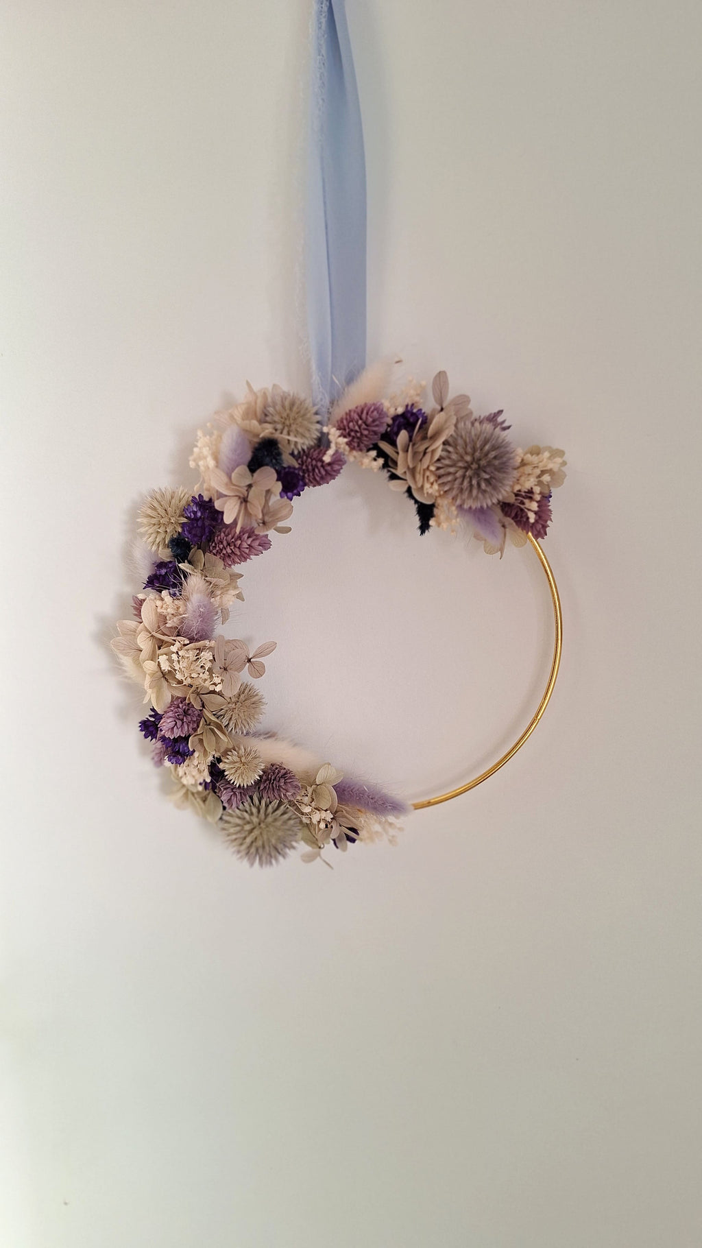 Couronne de fleurs séchées - Malo