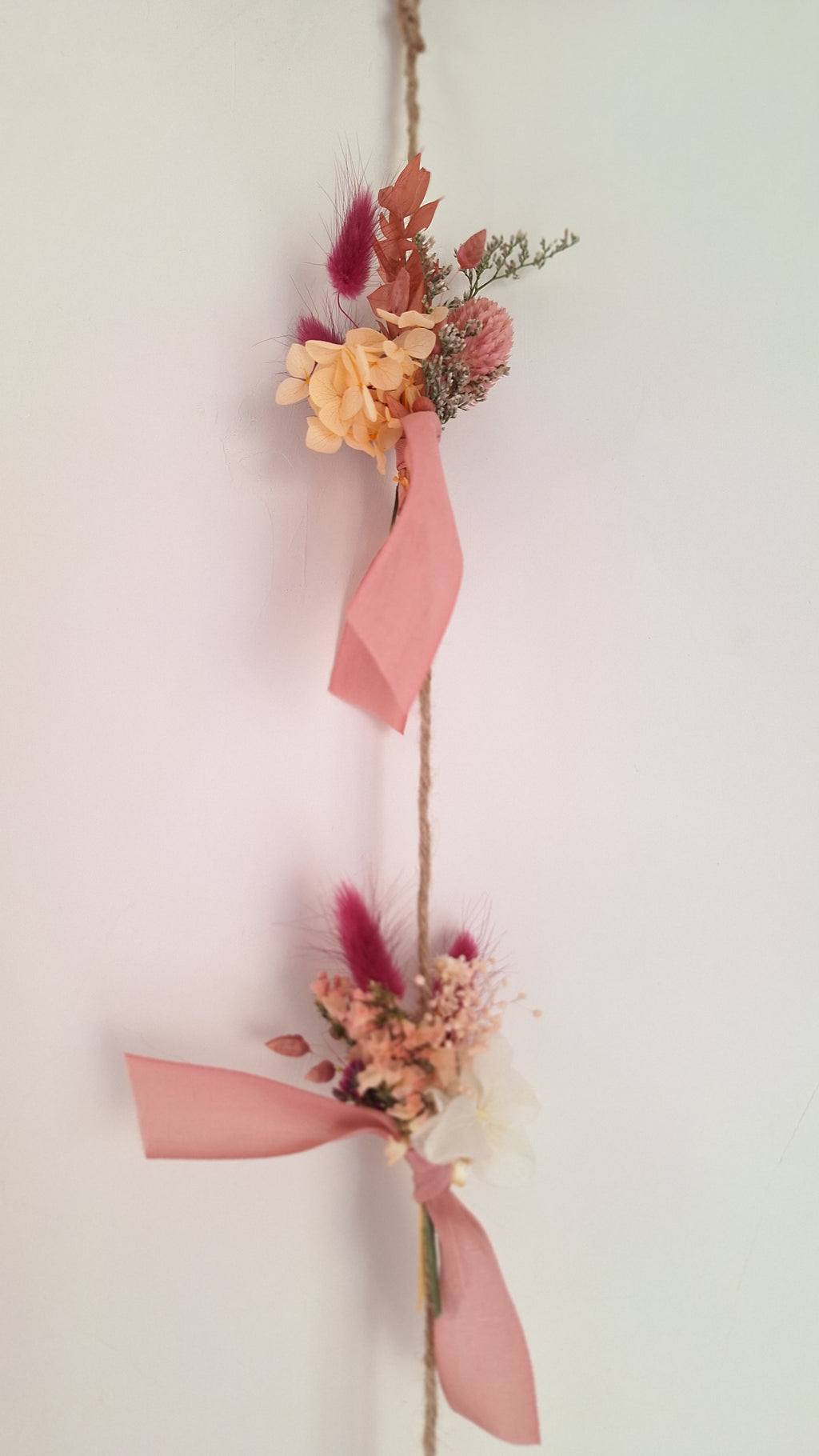 Guirlande en fleurs séchées - Maison Marceline fleuriste la loupe - fête des mères