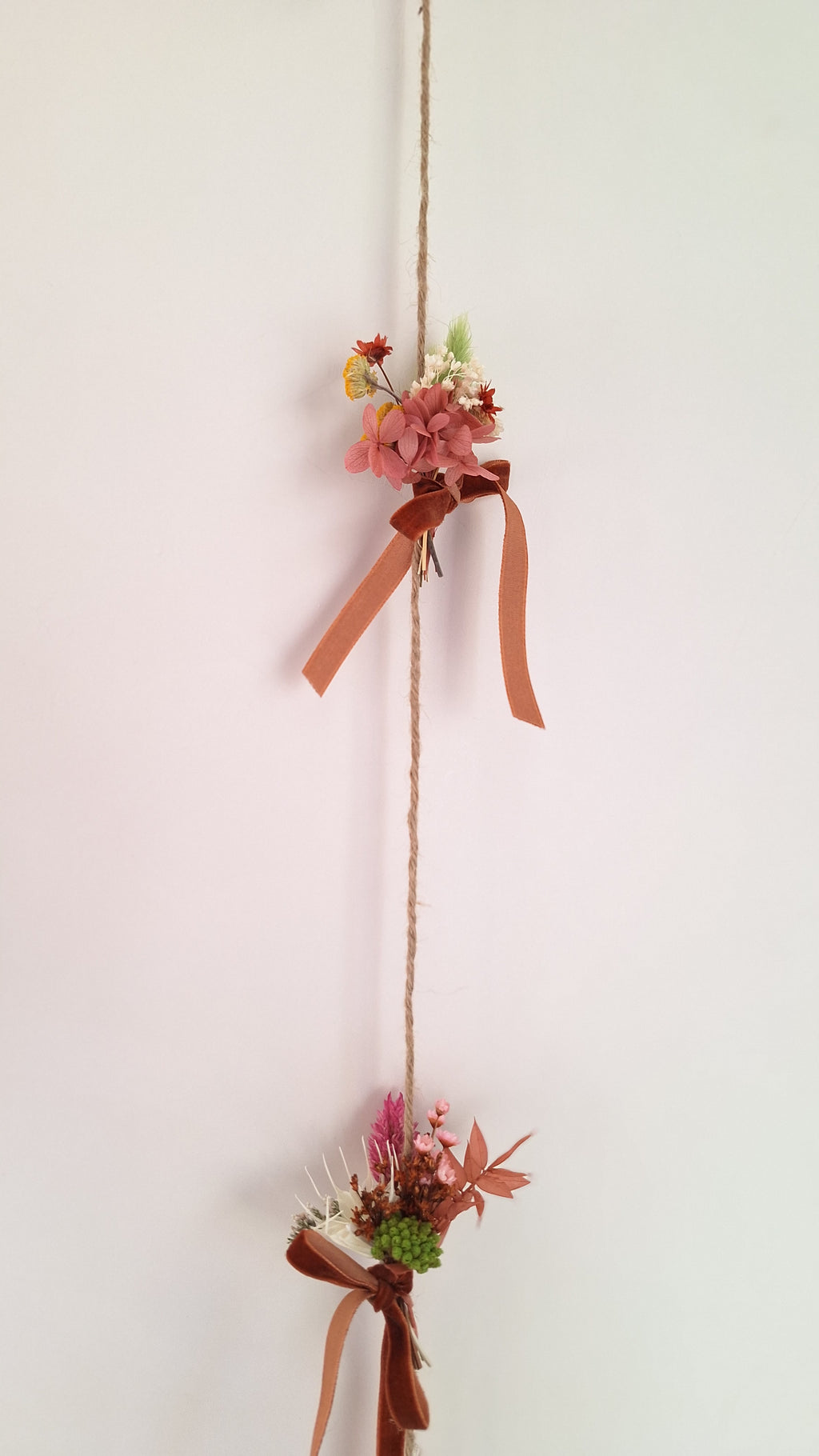 Guirlande en fleurs séchées - Maison Marceline fleuriste idée cadeau pas cher