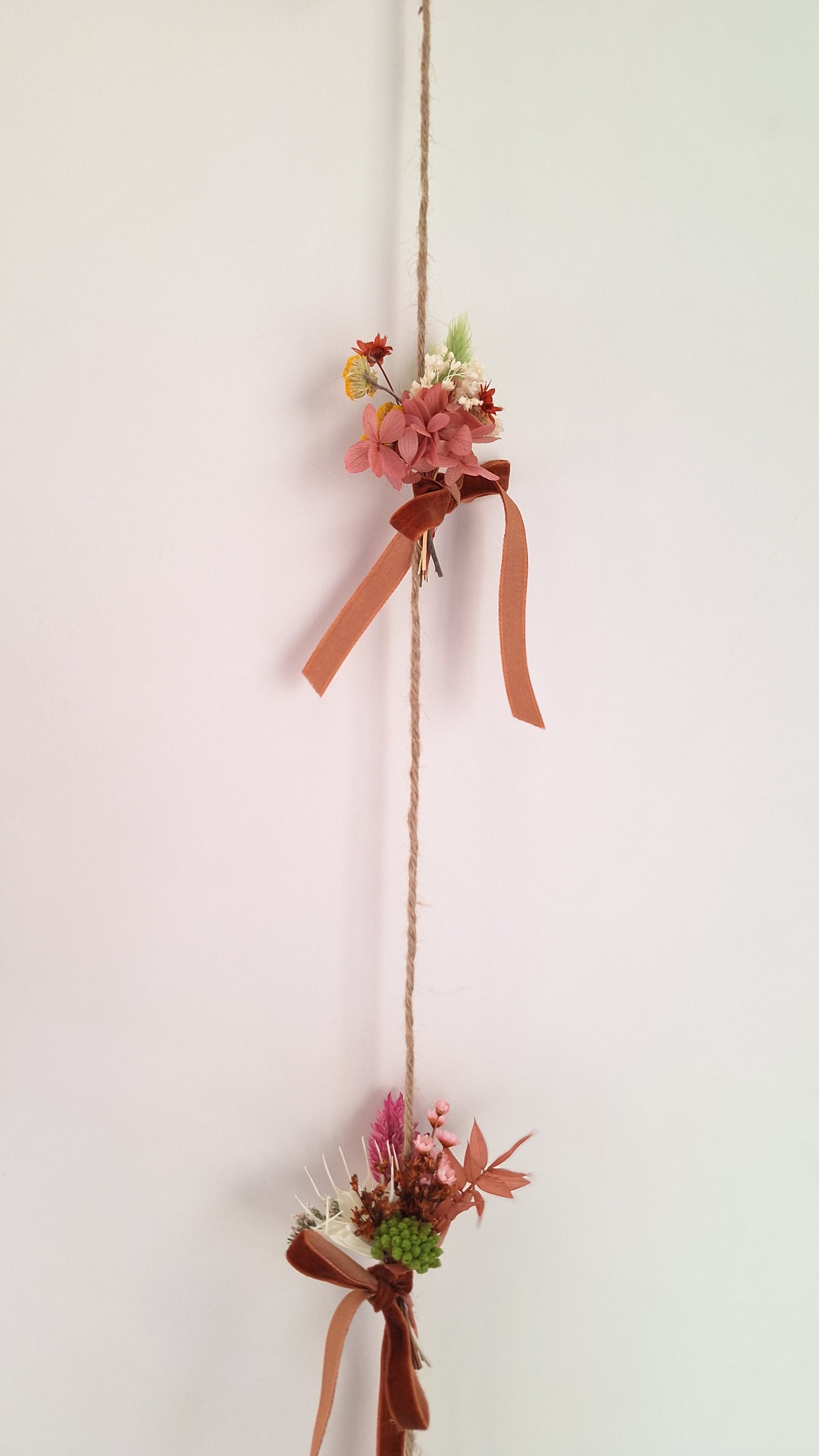 Guirlande en fleurs séchées - Maison Marceline fleuriste idée cadeau pas cher