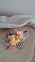 Mini Peigne en fleurs séchées - Héra
