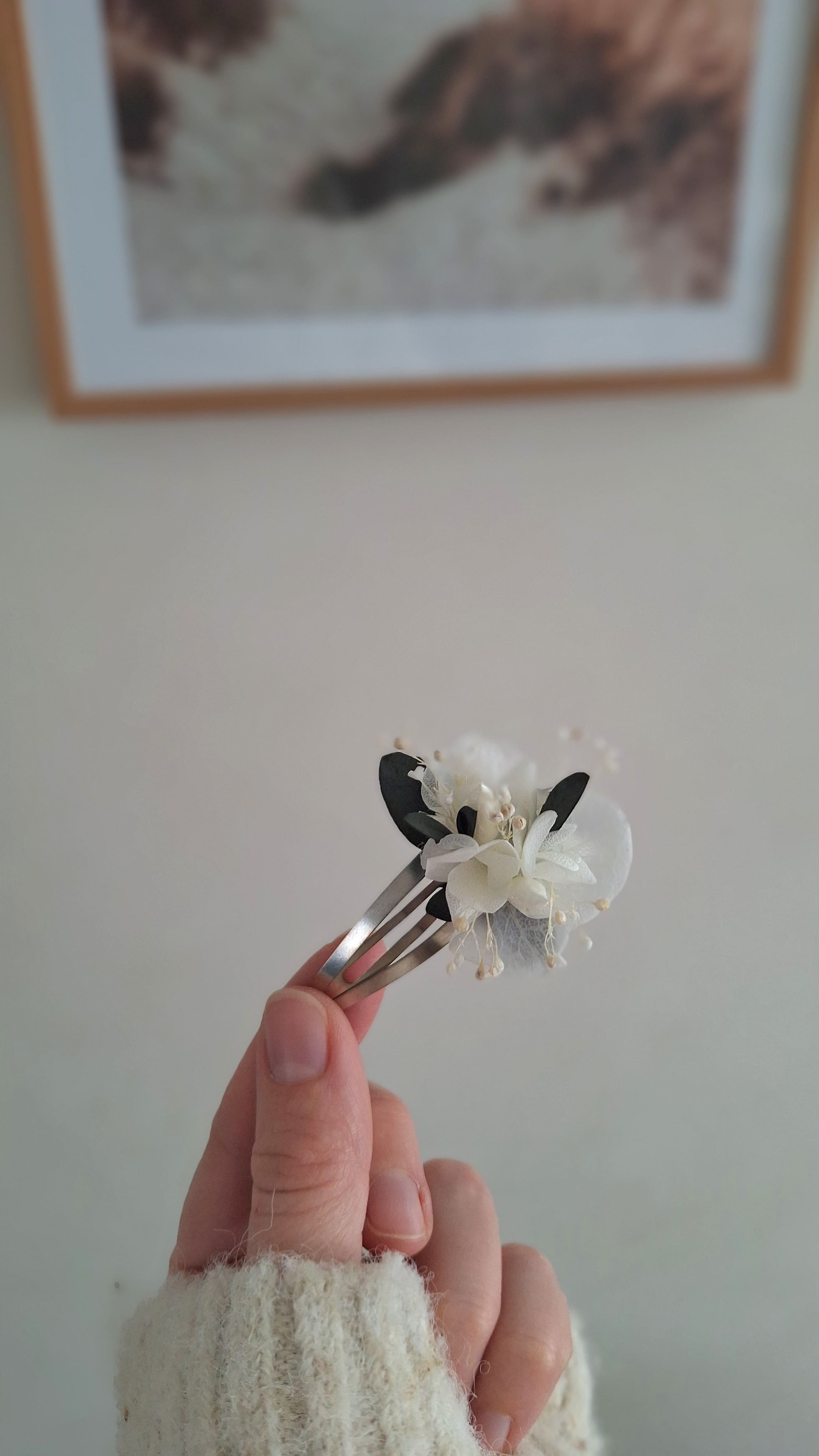 accessoires fleuri mariage petite fille