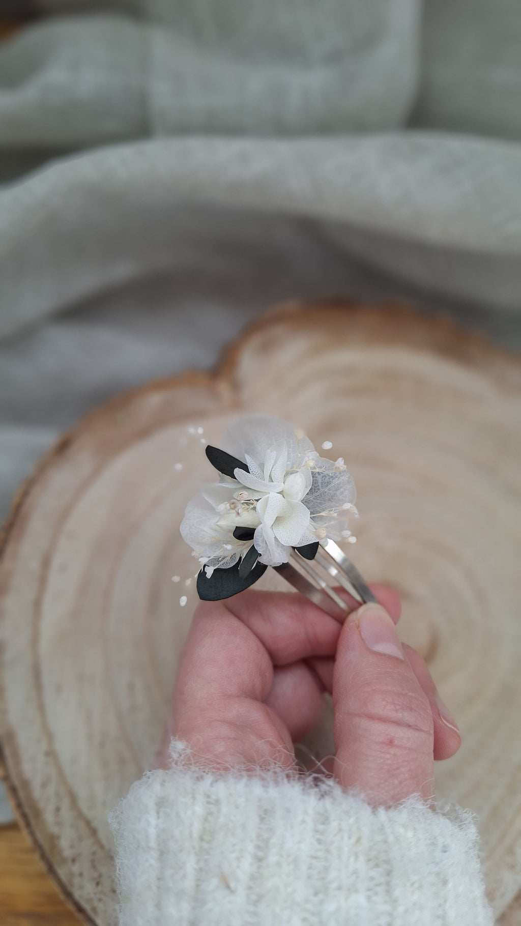 accessoires fleuri mariage petite fille