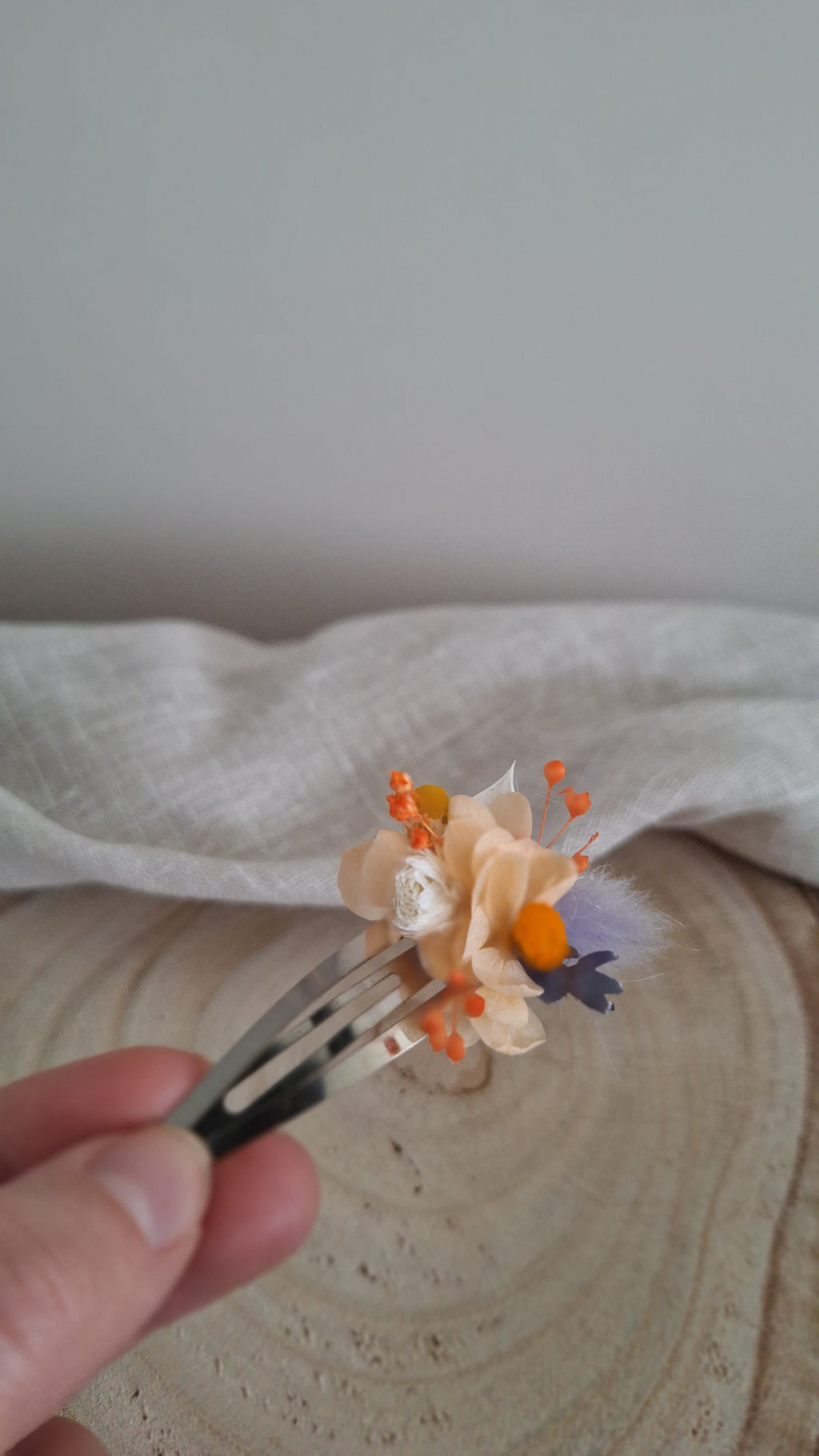 accessoires fleuri mariage petite fille