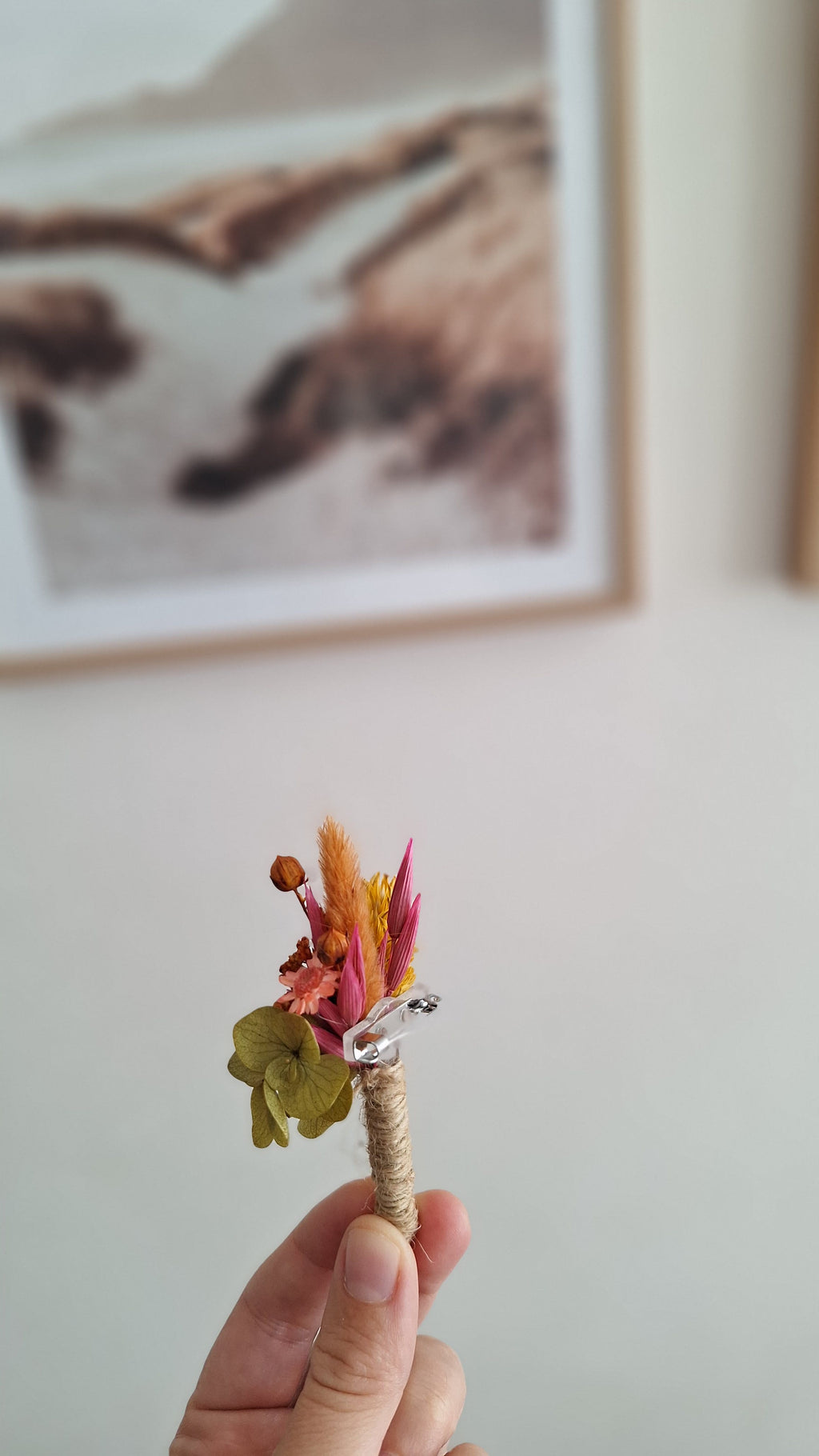 Boutonnière  en fleurs séchées - mariage - fleuriste orne - fleuriste eure et loire -fleuriste sarthe - fleuriste mariage - livraison france
