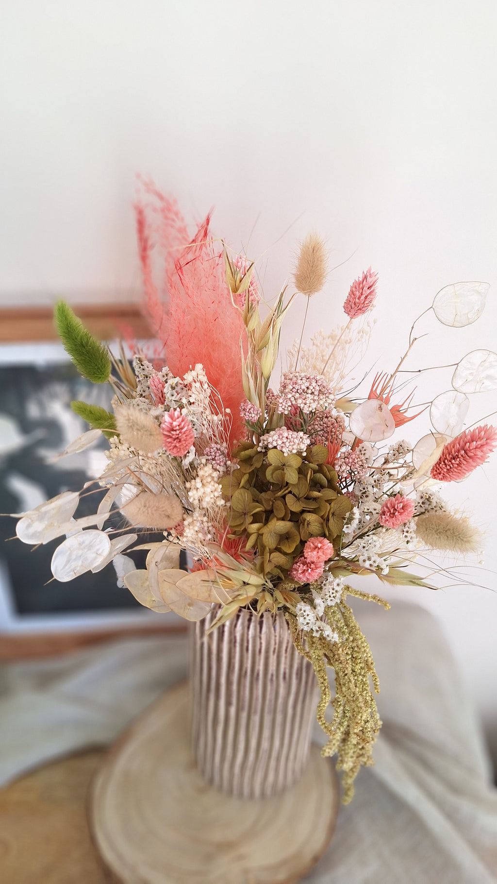 Bouquet de fleurs séchées - LEONIE